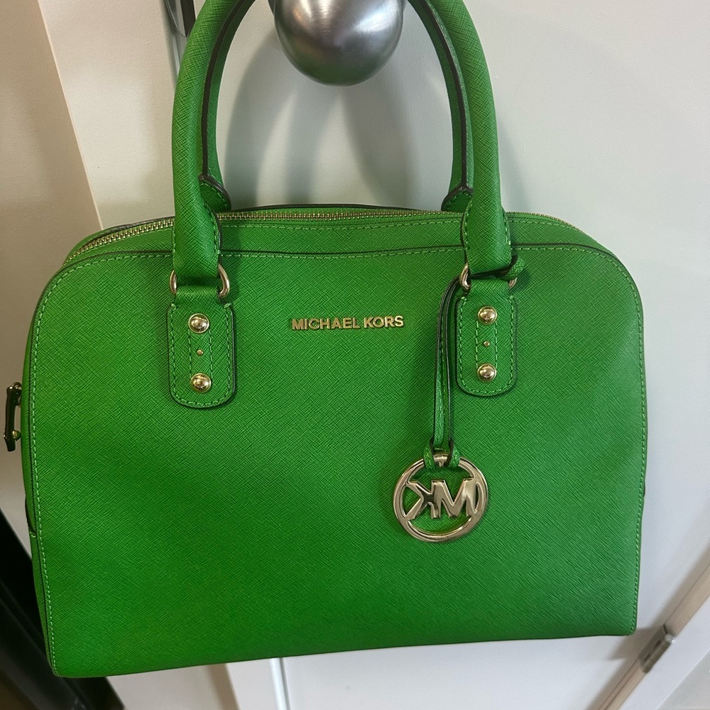 Michael Kors Green Women's Hand Bag